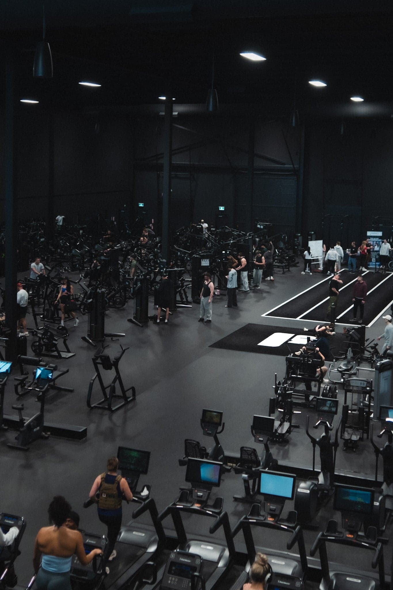 The main training floor at Pure Athletic Club